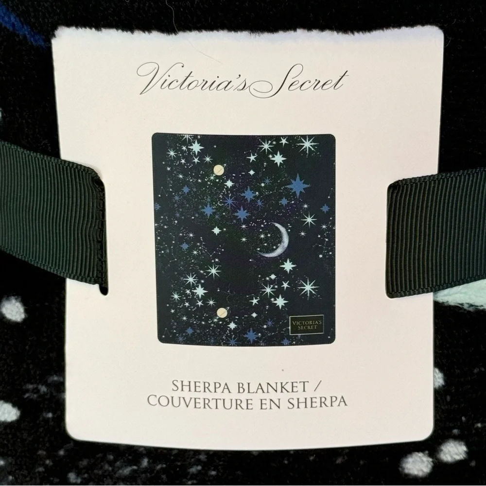 New Victory Secret blanket black with star